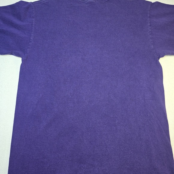 Vtg 90s Hilton Head Island T Shirt S Purple Sea Life Dolphin Sunset Graphic Tee - Picture 4 of 7